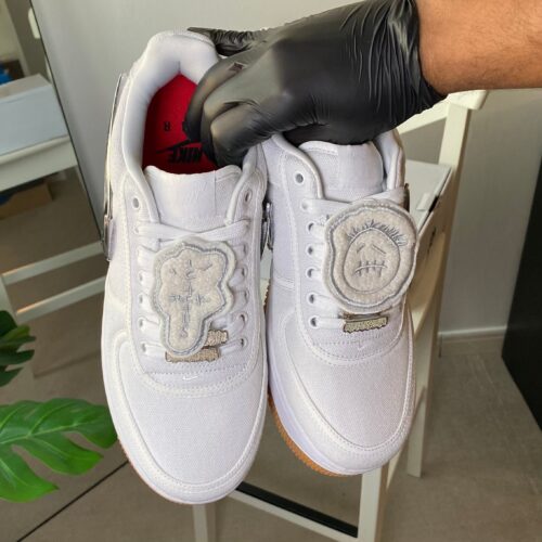 Travis Scott x Air Force 1 Low “White”