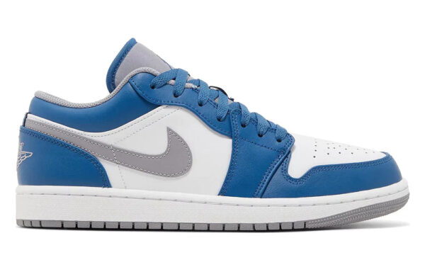 Air Jordan 1 Low 'True Blue Cement'