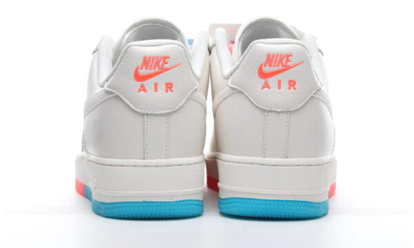 Nike Air Force 1 "07 Low White Blue Orange"