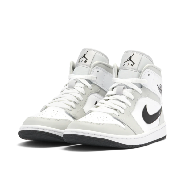 AIR JORDAN 1 MID LIGHT SMOKE GREY