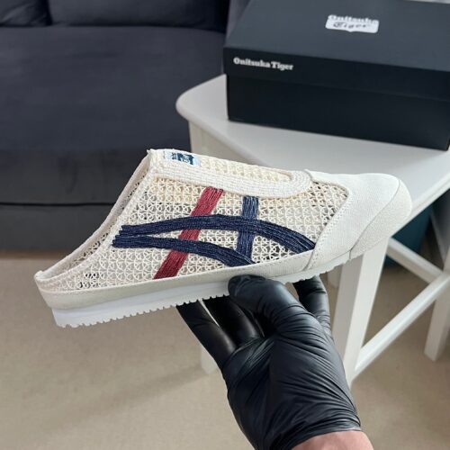 Onitsuka Tiger Mexico 66 Sabot “Cream/Mako Blue”
