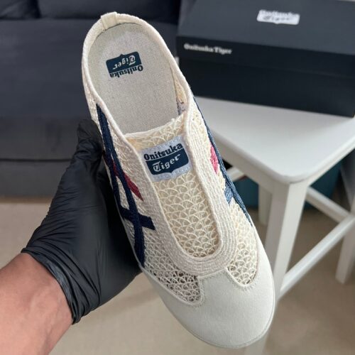 Onitsuka Tiger Mexico 66 Sabot “Cream/Mako Blue”